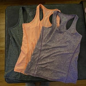 icyzone yoga razorback tank tops (activewear)